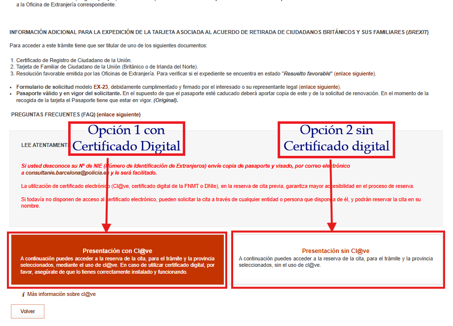 Paso 5: Selección de oficina
